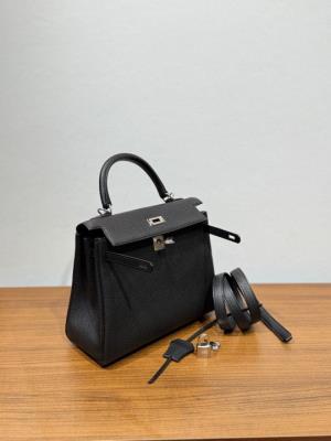 wholesale quality hermes kelly 25 togo 89 black phd